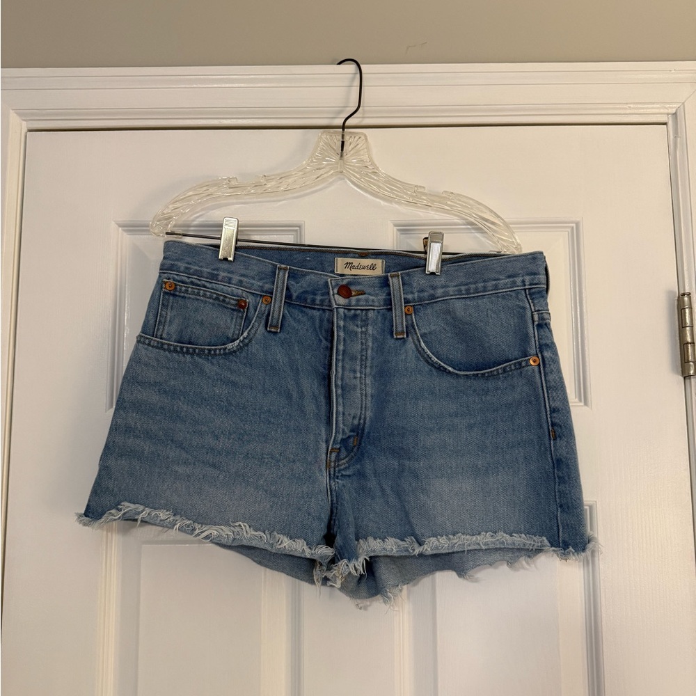 Madewell Light Blue Jean Shorts